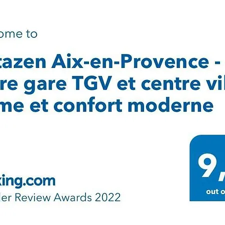 Apartment Cittazen - Entre Gare Tgv Et Centre Ville, Calme Et Confort Moderne Aix-en-Provence